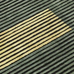 Tappeto Lines L6 in Viscosa Verde