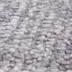 Tappeto Loom Mineral in lana e seta di bamboo grigio