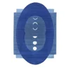 Tappeto Luna Dreamscape Twilight Blue annodato a mano