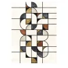 Tappeto Monoscopio Gamma Bigfruit Polychrome di Dainelli Studio