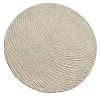 Tappeto Murano Swirl rotondo bianco