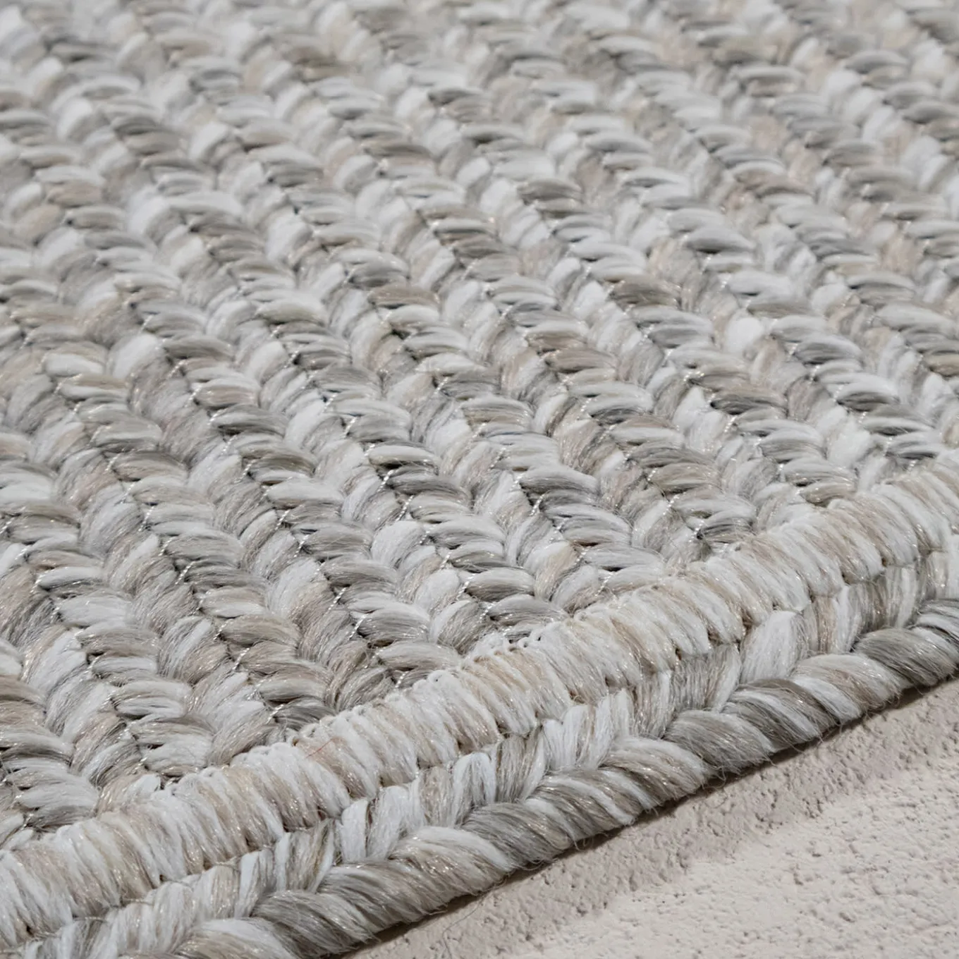 Tappeto Plain Ivory in polipropilene In&Outdoor di Amini Studio