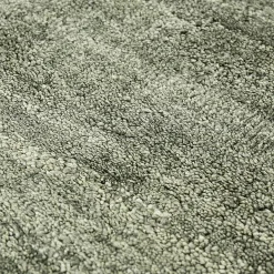 Tappeto Pure Woods in seta di bambù verde