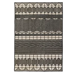 Tappeto regolare Doodle Hatch Kilim