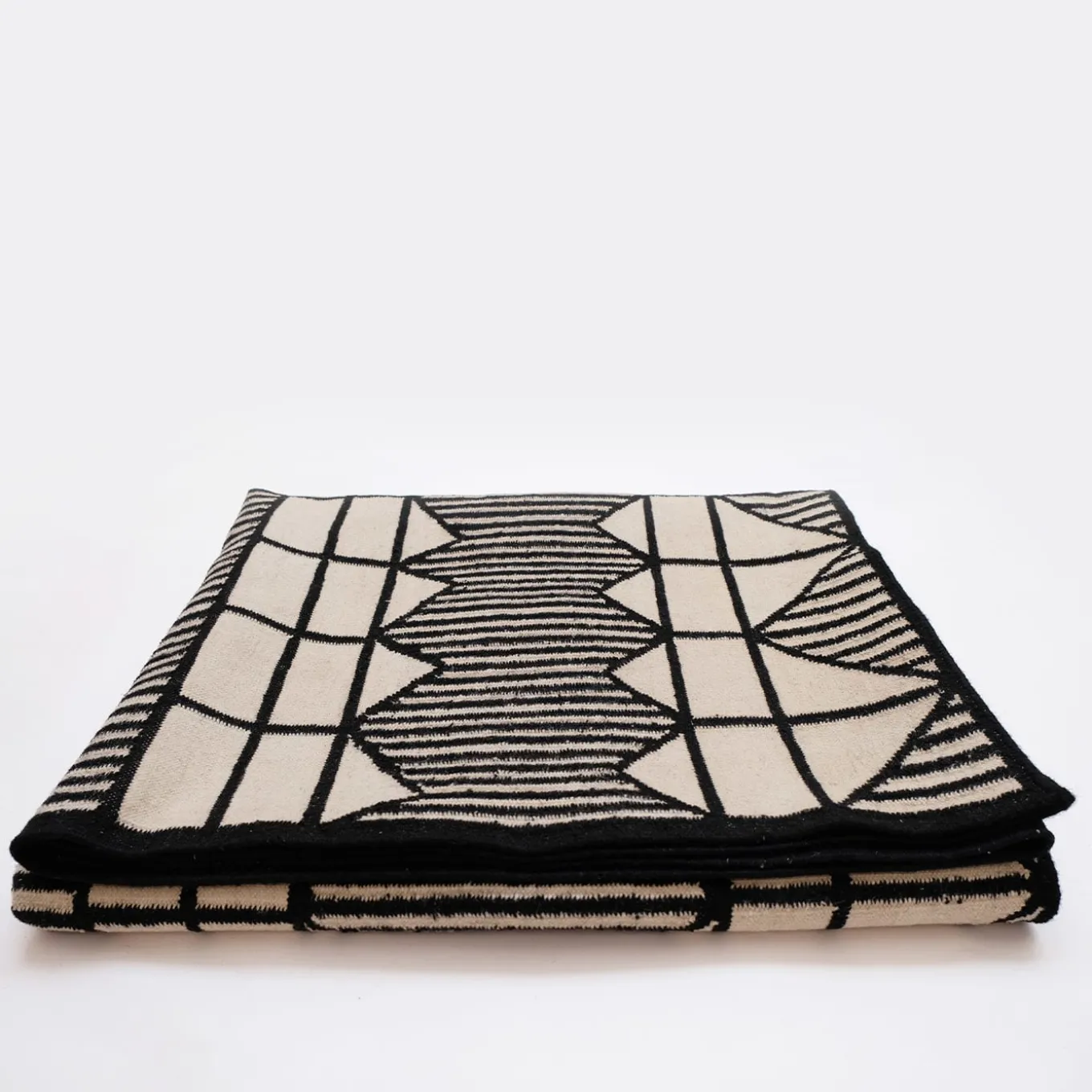 Tappeto regolare Doodle Hatch Kilim