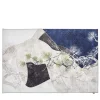 Tappeto rettangolare Matisse con ramo stilizzato