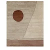 Tappeto Ritagli Red Brick e Rose di Elisa Ossino