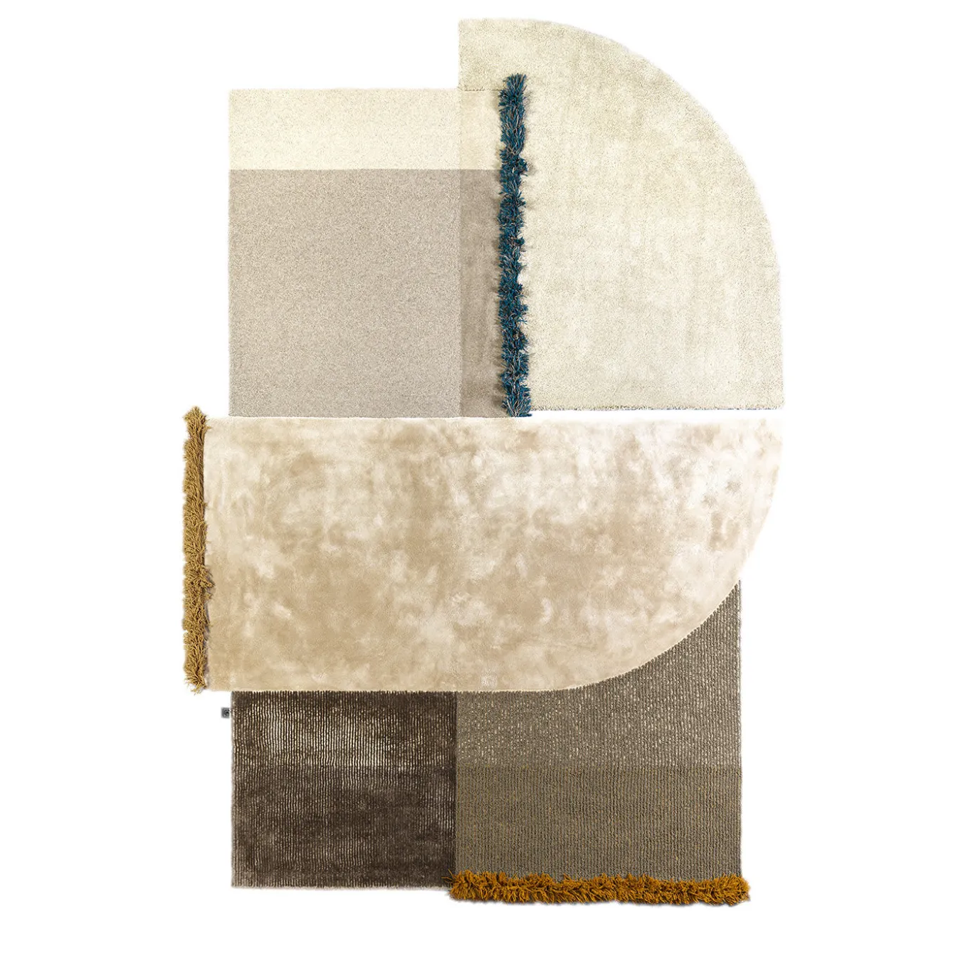 Tappeto Selce #5 Dolomite Greige di Studio Salaris
