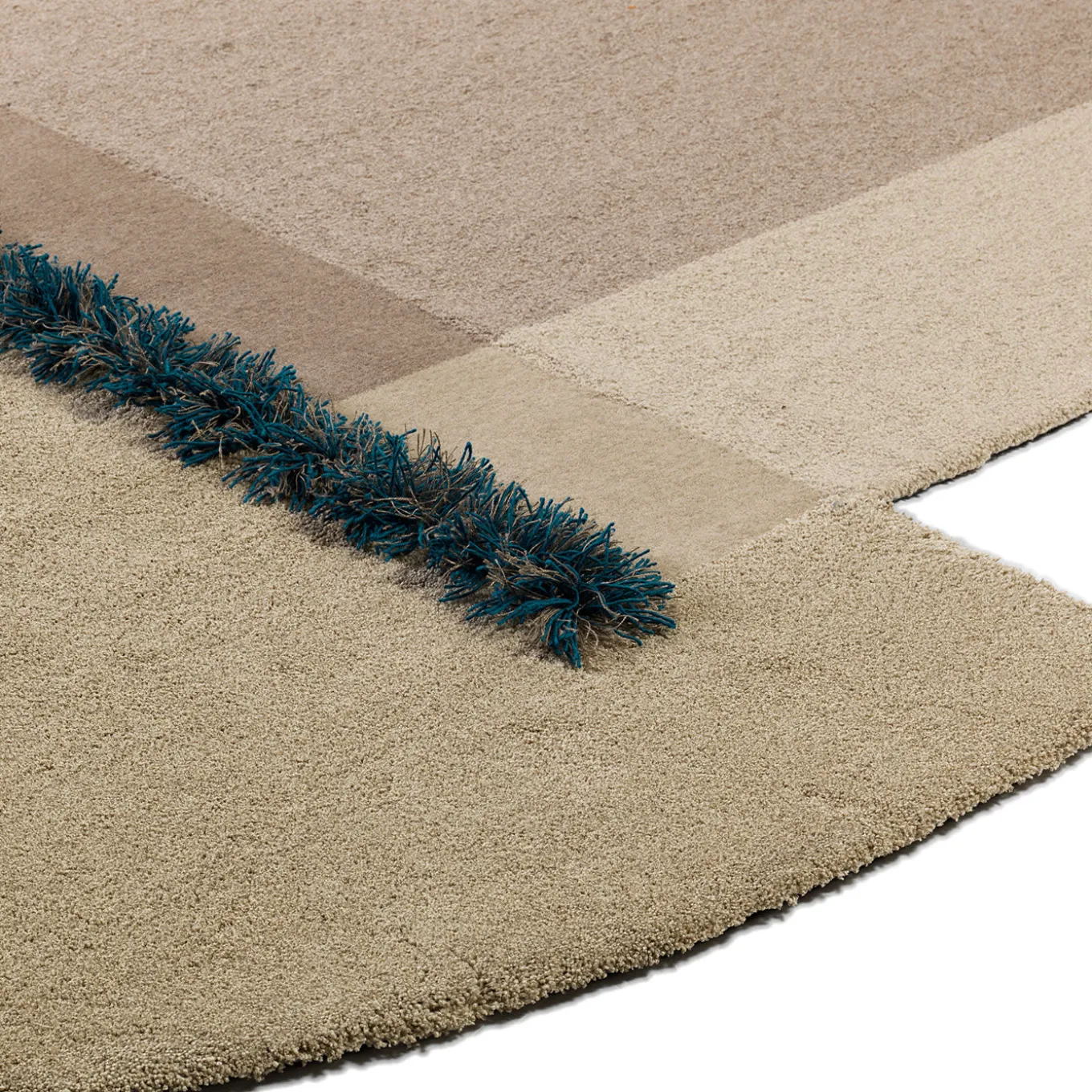 Tappeto Selce #5 Dolomite Greige di Studio Salaris