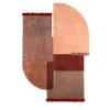 Tappeto Selce #4 Emathite Red di Studio Salaris