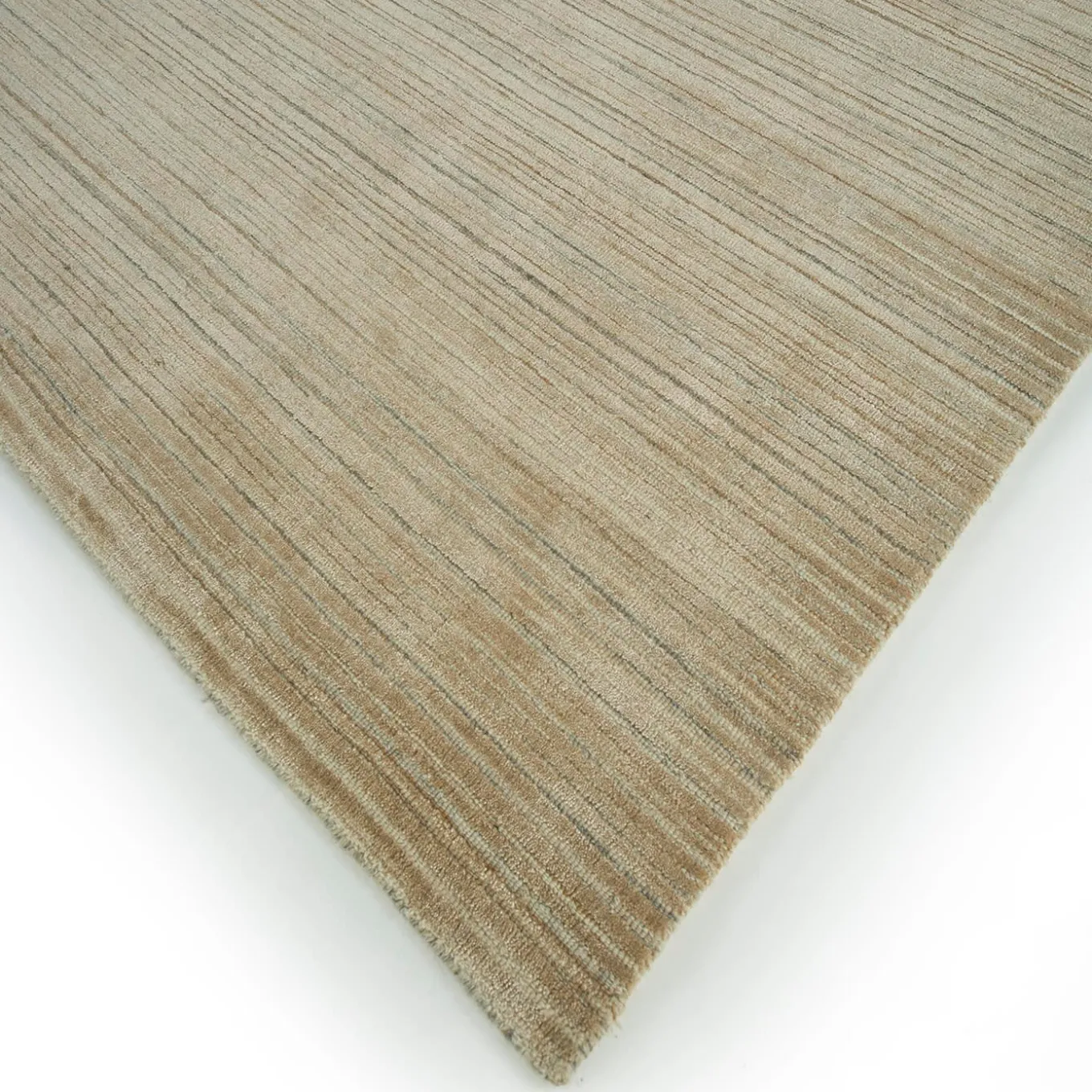 Tappeto Tessuto a Mano Toni Caldi Beige e Naturale