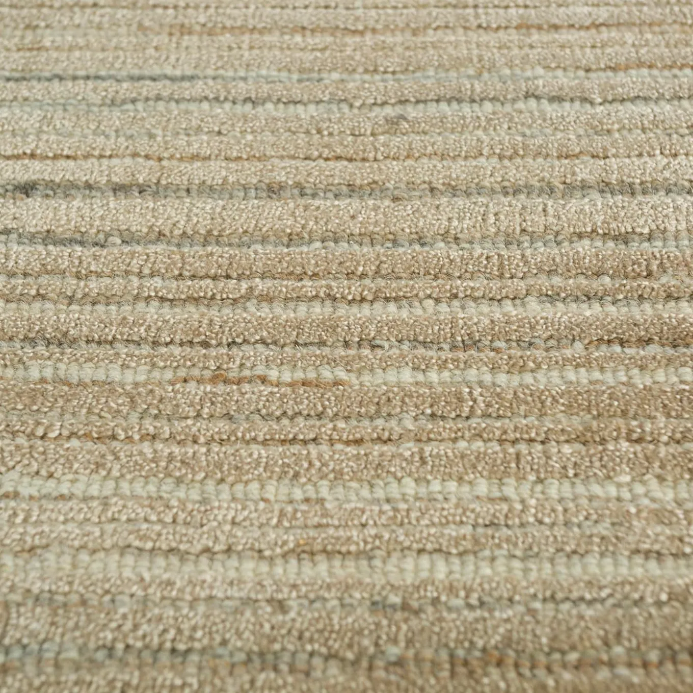 Tappeto Tessuto a Mano Toni Caldi Beige e Naturale
