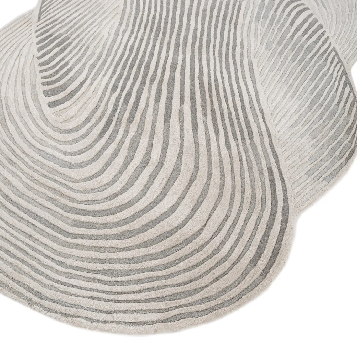 Tappeto Tessutoa Mano Bluebell & Classic Grey