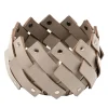 Tasca vuota in pelle Almeria Beige