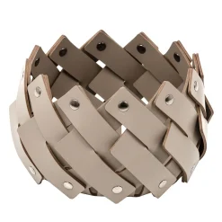Tasca vuota in pelle Almeria Beige
