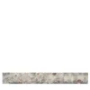 Tessuto da rivestimento in cotone rosso e grigio blu Fleuraissance