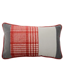 Tessuto jacquard Bandè Etoile e velluto di cotone Cuscino #1