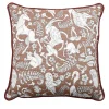 Tessuto jacquard Montagna Magica Carrè Cuscino #1