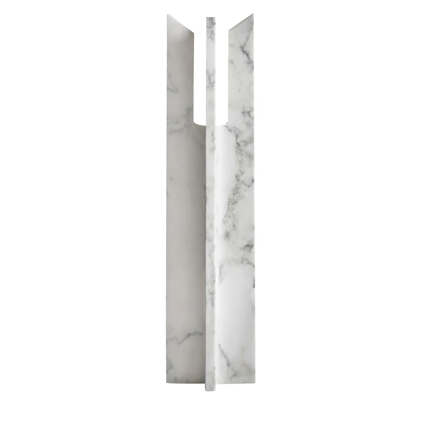 Trinity M Candeliere in marmo Calacatta Carrara
