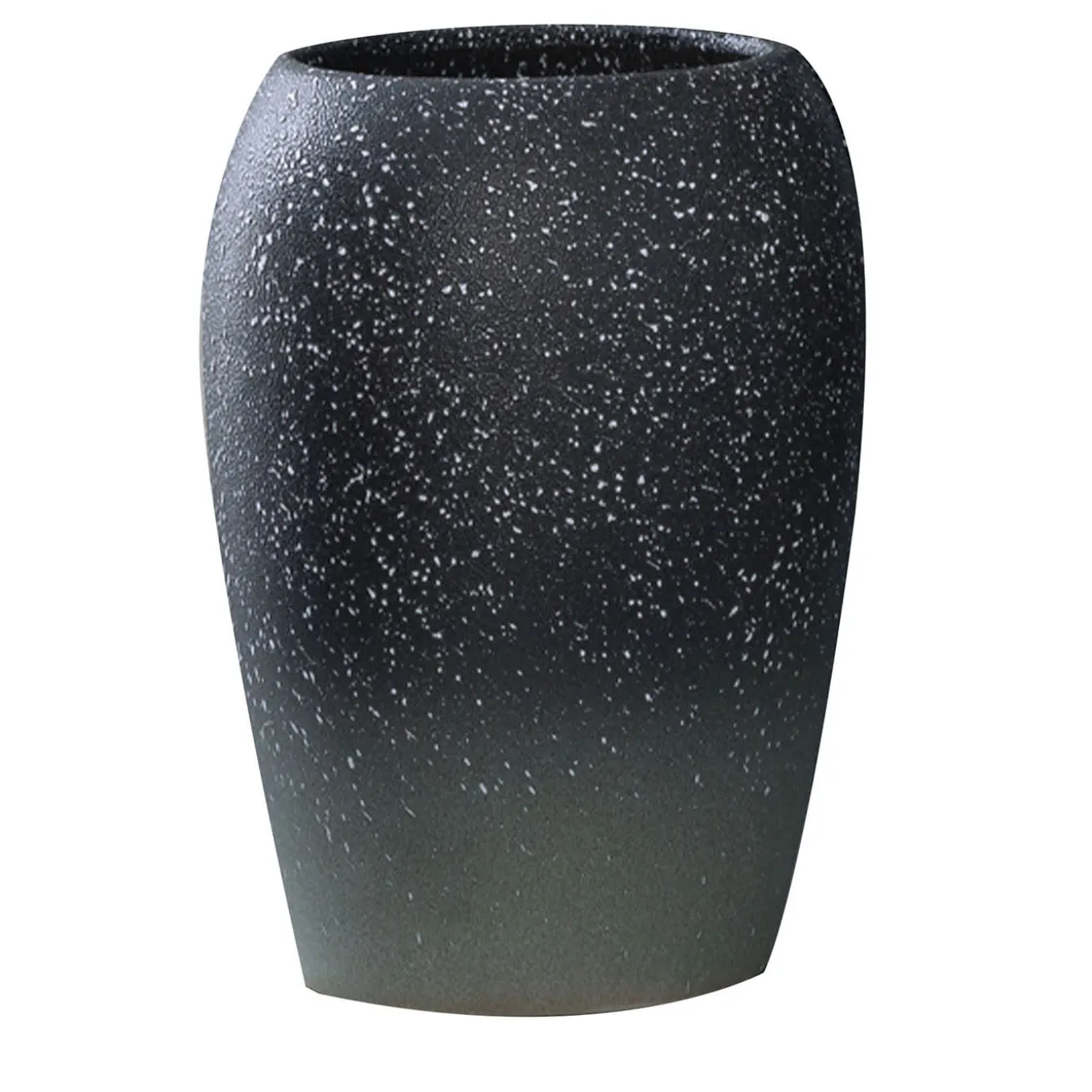 Tropea Vaso piccolo in ceramica bicolore maculata