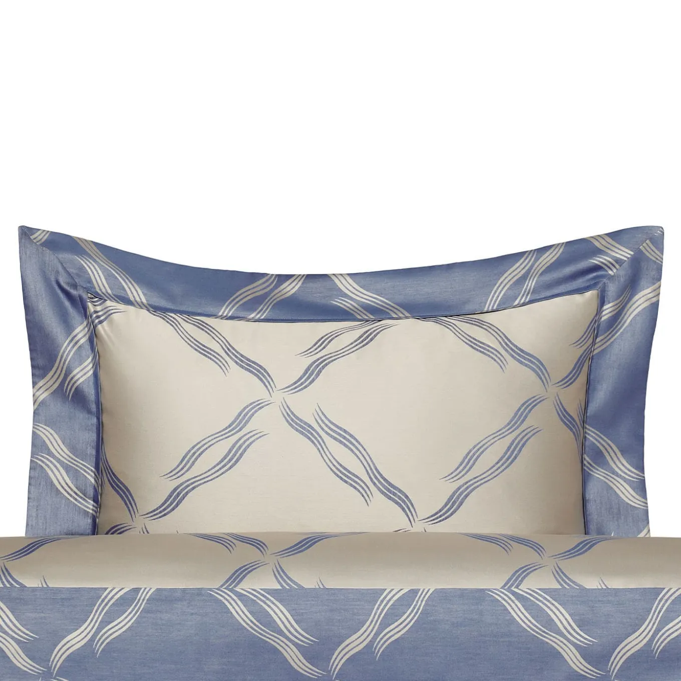 Tuffo Jacquard Argento Assisi US Standard Sham