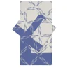 Tuffo Jacquard Argento Assisi US King Set di lenzuola