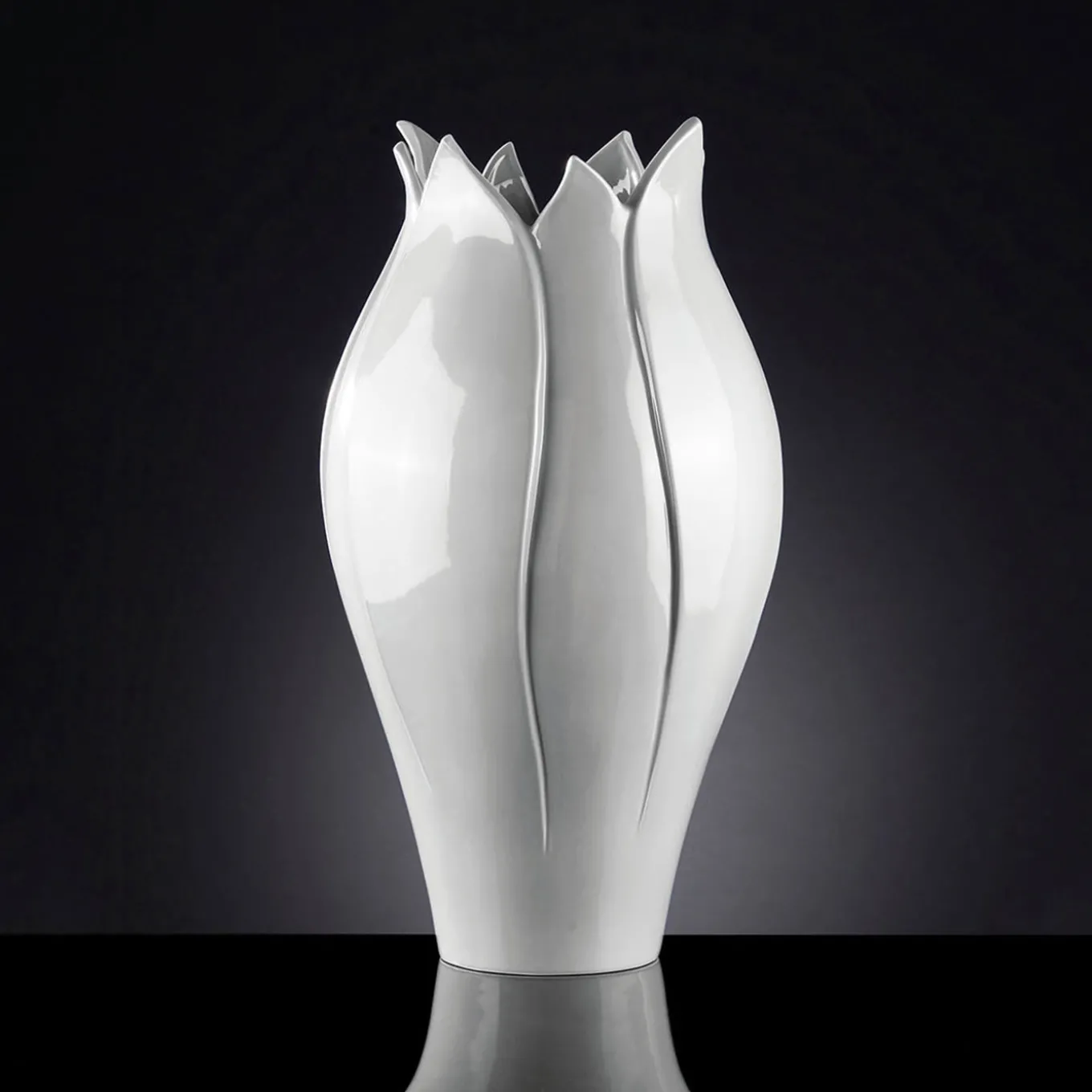 Tulipano Vaso grande bianco
