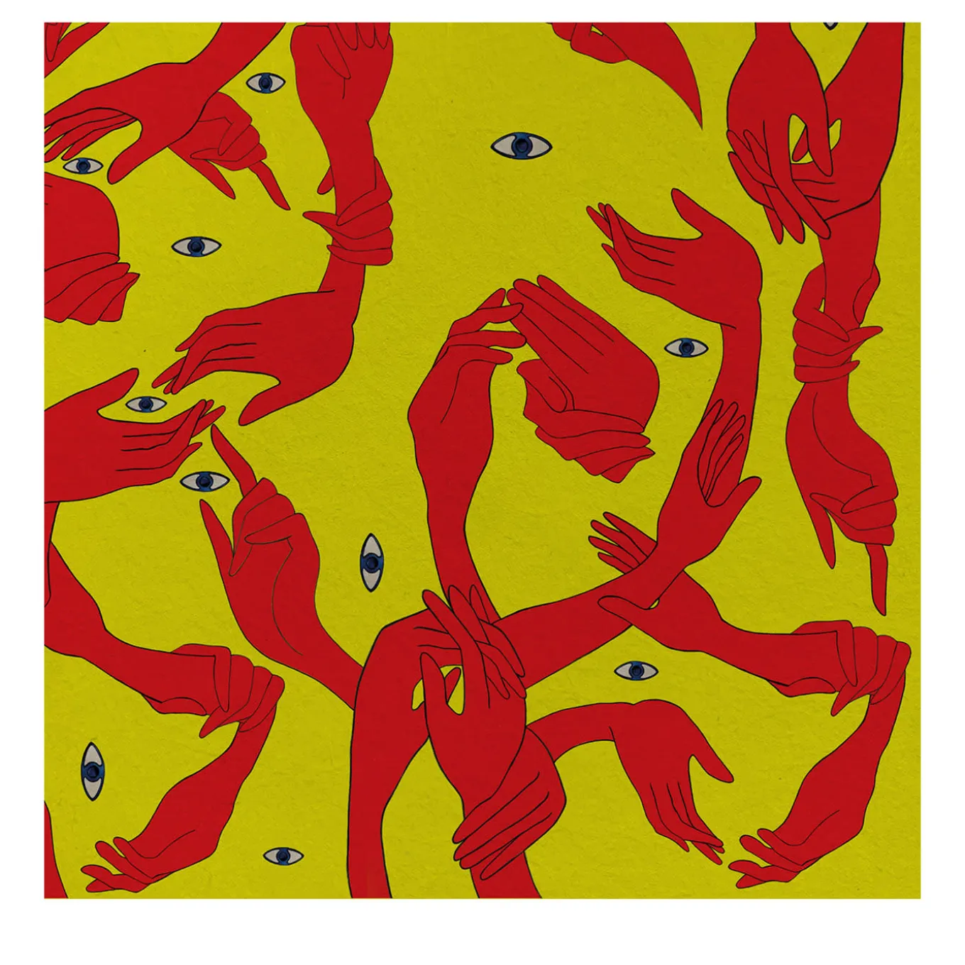 Uno, Nessuno Fluo Carta da parati