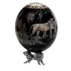 Uovo da collezione Leone Nero