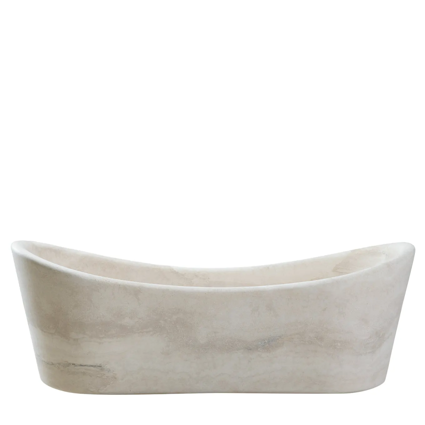 Vasca in pietra travertino beige Caresi