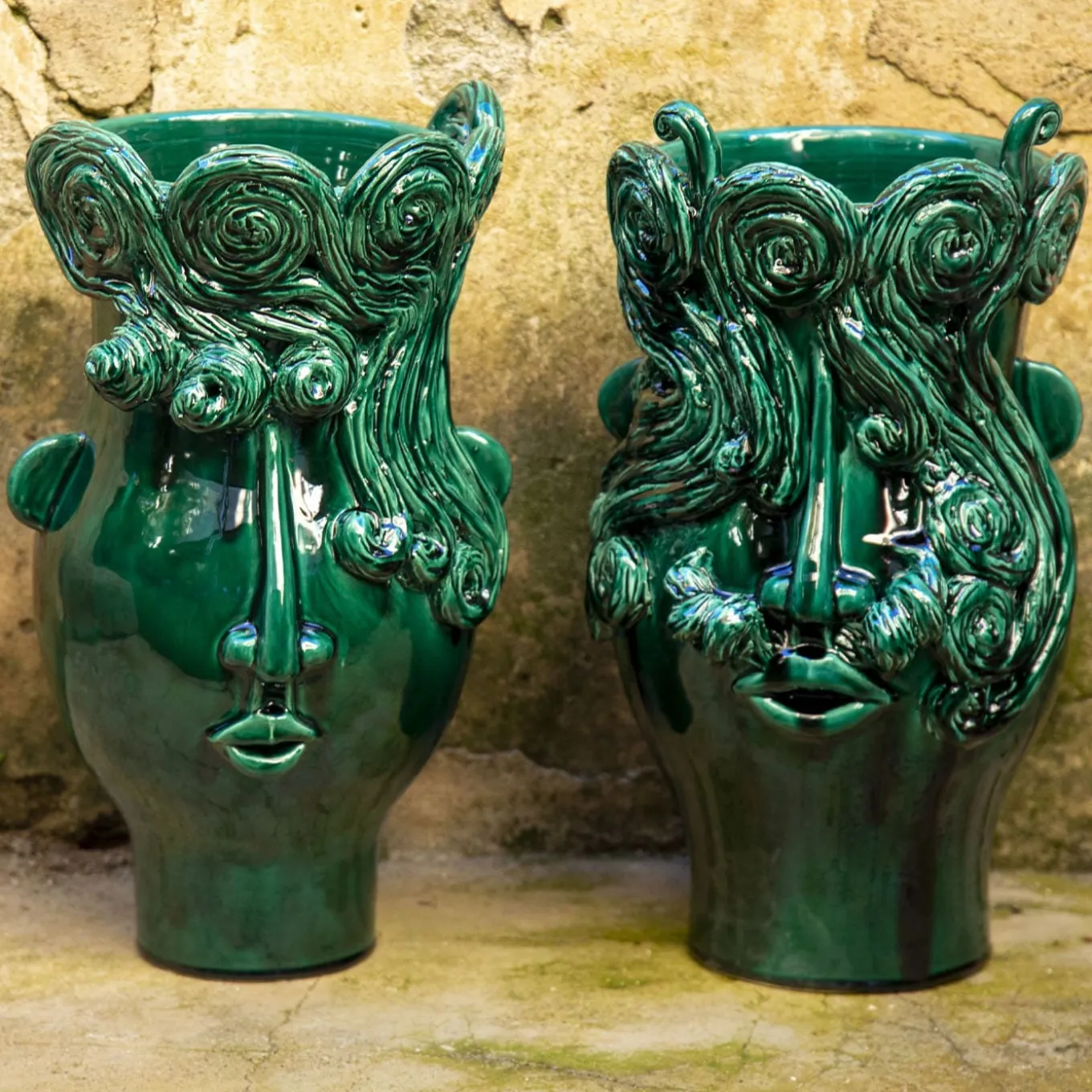 Vasi Gli Sposi in Verde