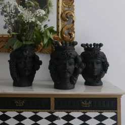 Vaso a testa Akis II