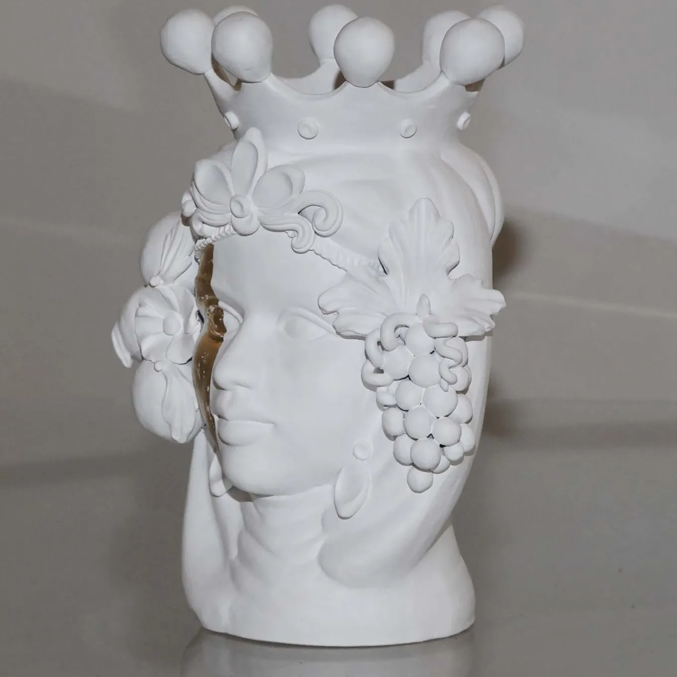 Vaso a testa Donna Carmela