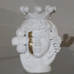 Vaso a testa Donna Carmela