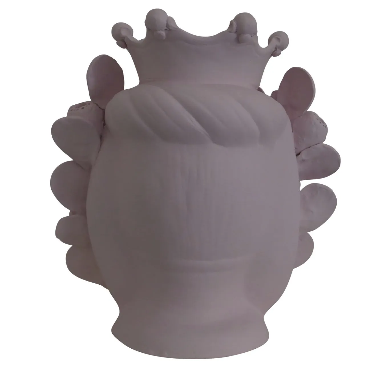 Vaso a testa Donna Rosa