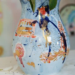 Vaso Afrodite blu