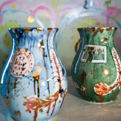 Vaso Afrodite blu