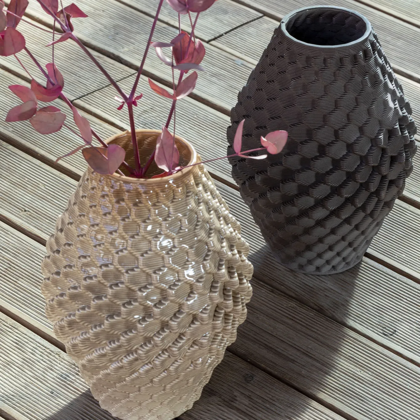 Vaso Alma Beige