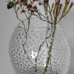 Vaso Alto in Vetro Rainy Drop XL
