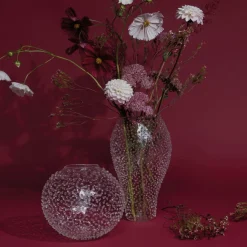 Vaso Alto in Vetro Rainy Drop XL