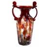Vaso Anfora in Vetro di Murano Rosso