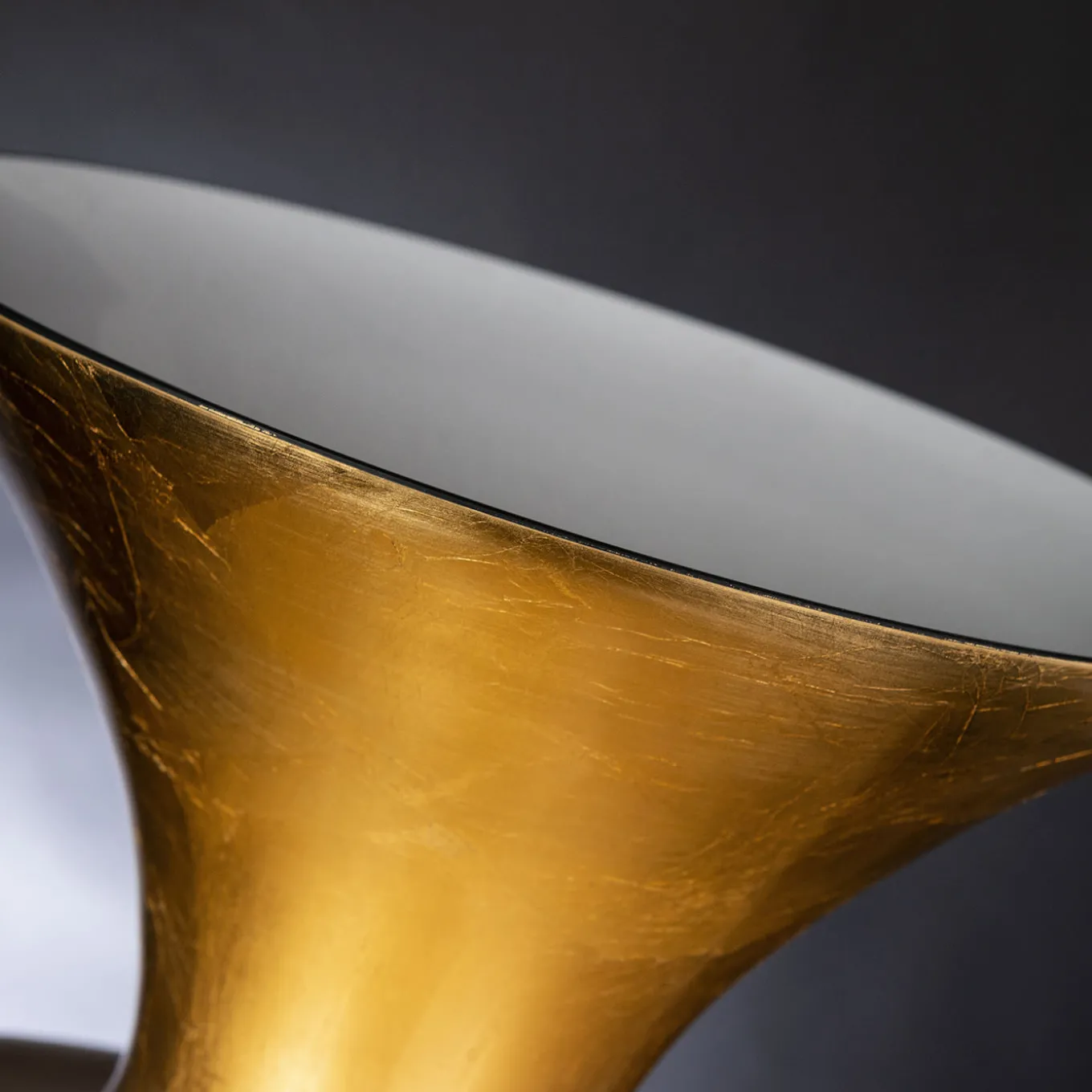 Vaso Anfora Master in foglia d'oro
