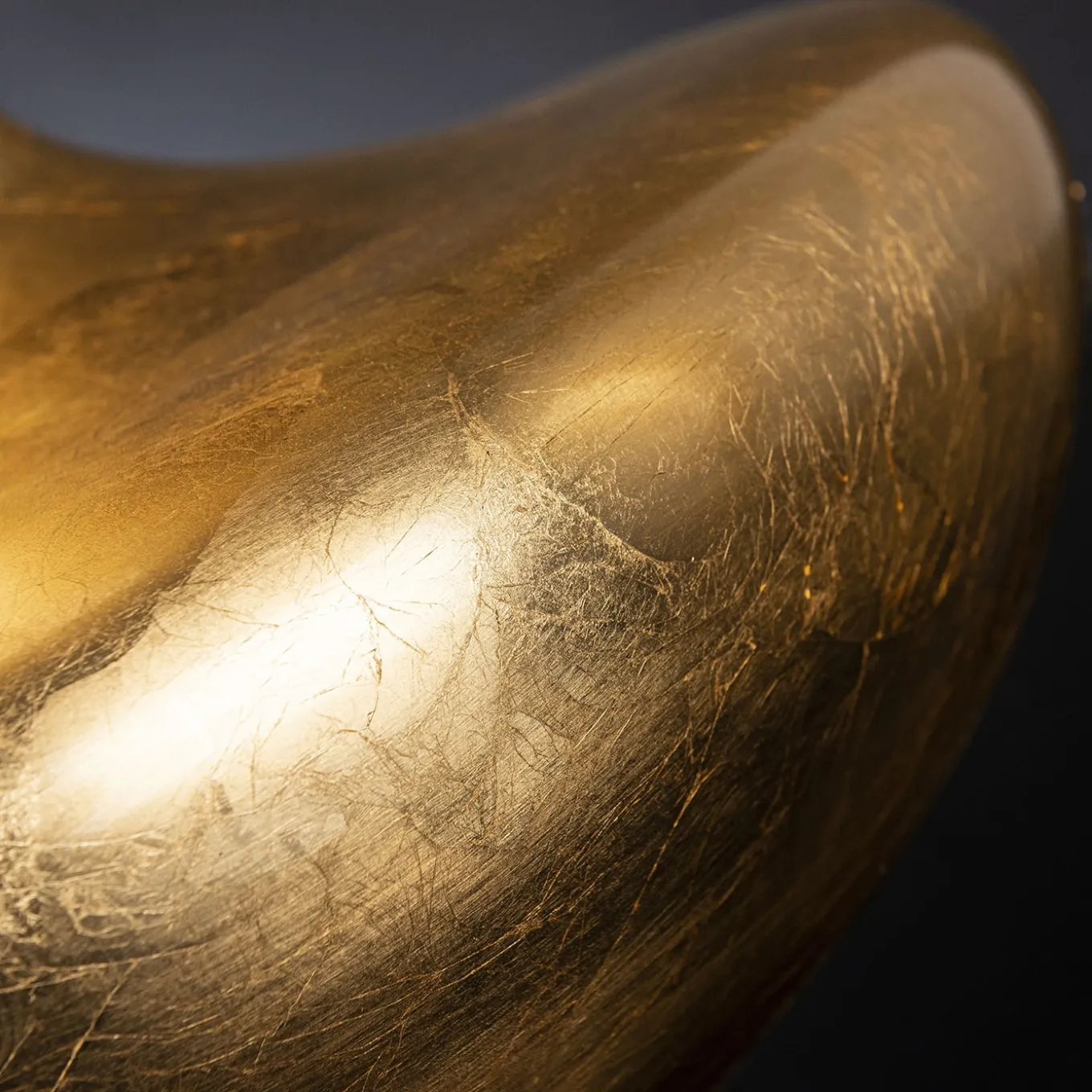 Vaso Anfora Master in foglia d'oro