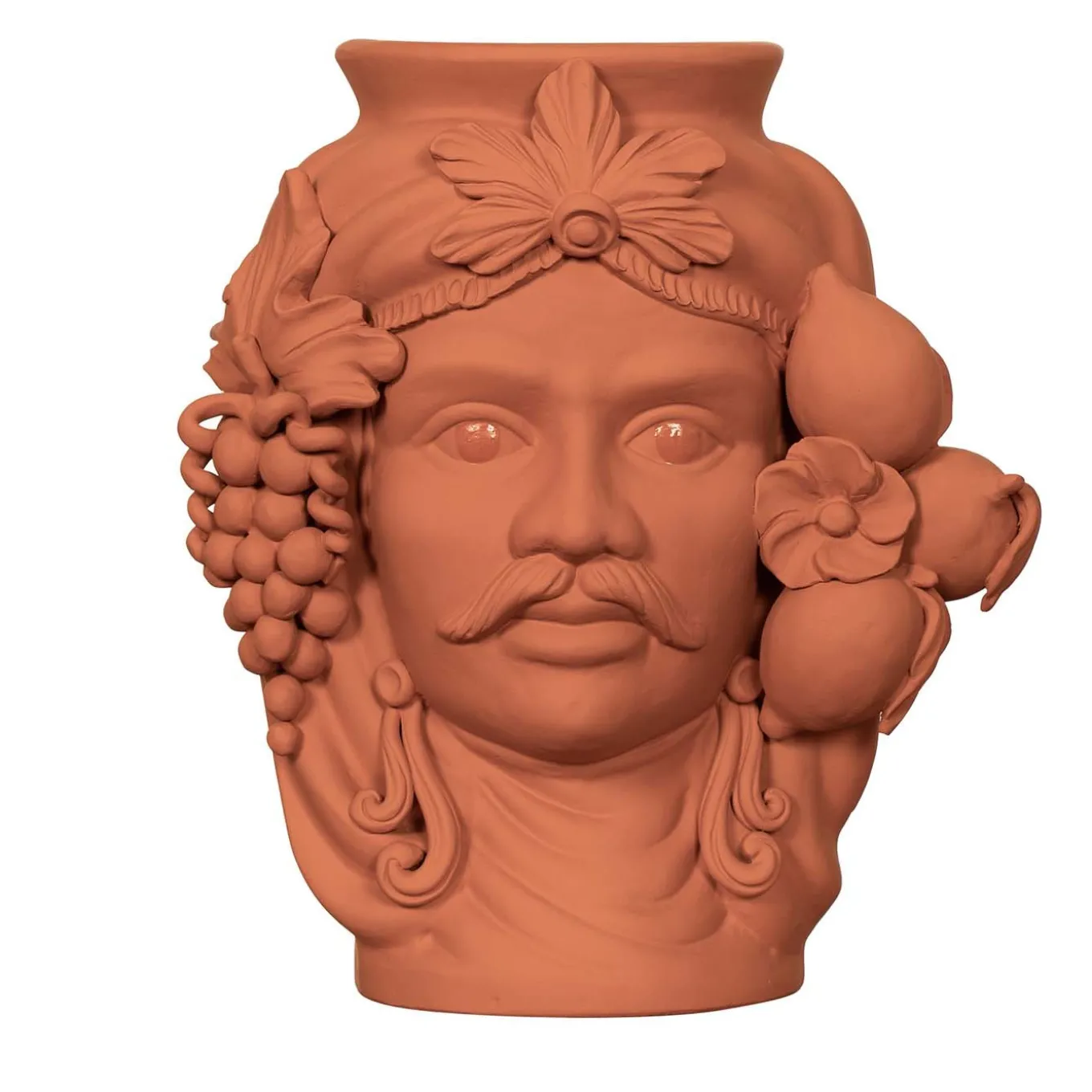 Vaso arancione Sasà