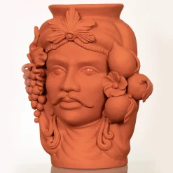 Vaso arancione Sasà