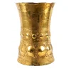 Vaso Auri in ceramica oro di Gabriele Mengoni