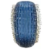 Vaso Balloton blu marino e trasparente