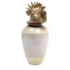 Vaso bianco Canopo Gallo