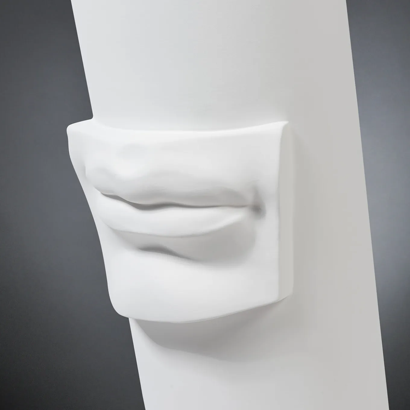 Vaso bianco David's Lips