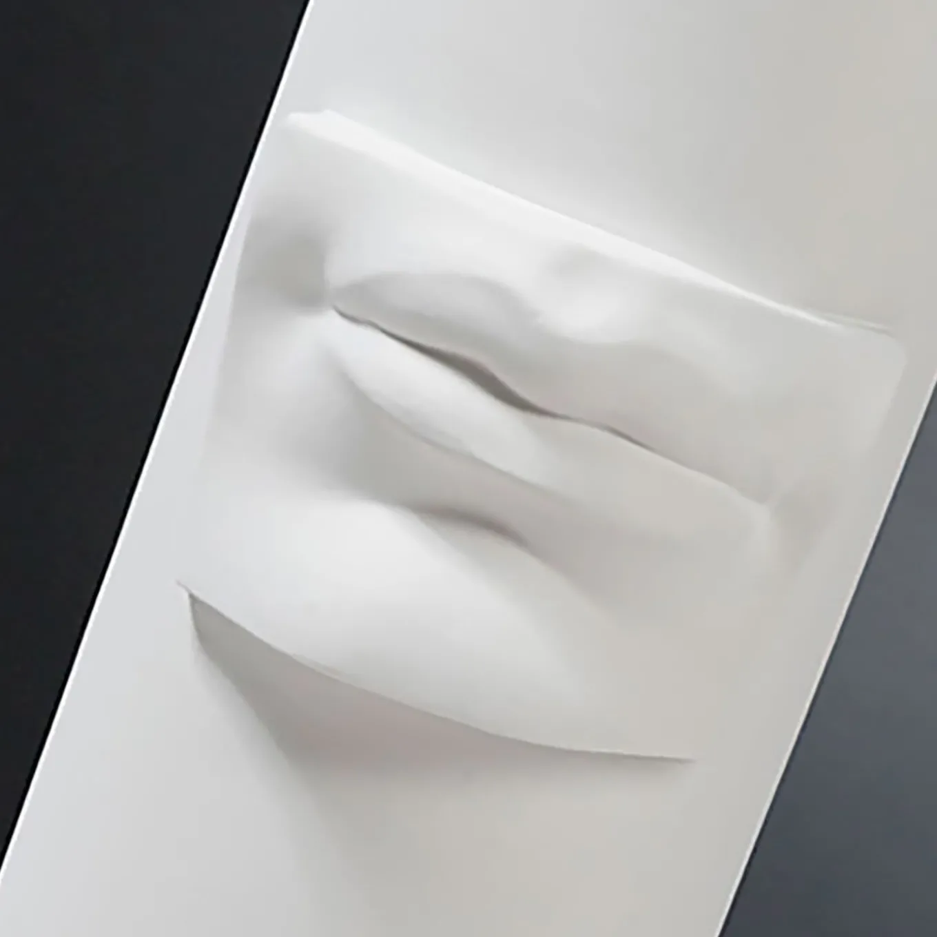 Vaso bianco David's Lips